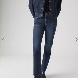 Levi's Indigo High Rise Jeans